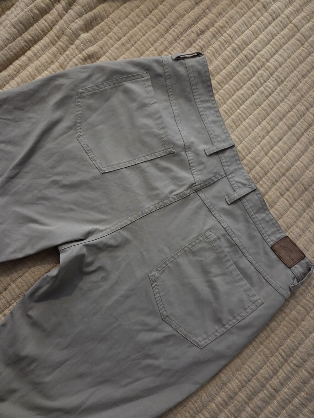 Genteal Men's Clubhouse Flex Casual Pants - Classic Straight Fit